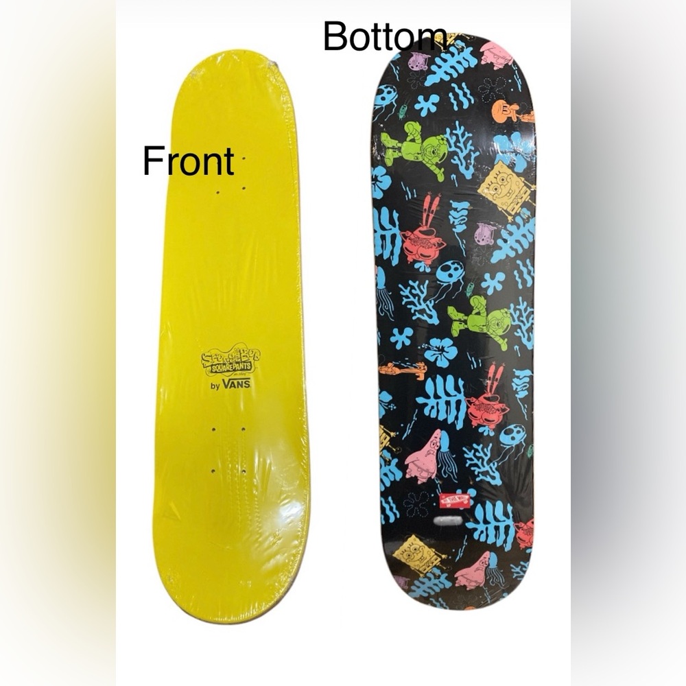 Vans Vault X SpongeBob Collab Skateboard Deck Patrick Squidward